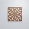 Ekena Millwork Medium Garland Decorative Fretwork Wood Wall Panels, Walnut, 15 3/8"W x 15 3/8"H x 3/8"T WALW16X16X0375GRDWA - alternate 6